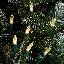 Load image into Gallery viewer, Vanthylit Christmas Lights, 100LED White Christmas String Lights Set with Green Wire Clear Mini Lights Decorations for Indoor Outdoor(End to End Connectable Up to 45 Sets)