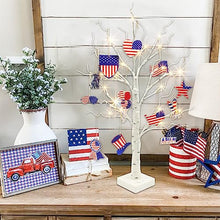 Load image into Gallery viewer, Vanthylit 4th of July Decorations for Home, Fourth of July Decorations for Independence Day Patriotic Table Decorations
