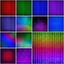 Load image into Gallery viewer, Vanthylit LED Curtain String Lights, 400LT RGB Fairy Lights, Hanging Fairy Window Lights, Waterproof Lights Plug-in Outdoor Fairy Lights for Wedding, Patio, Garden, Christmas Decor