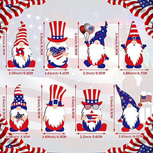 Load image into Gallery viewer, PEIDUO 4th of July Decorations for Home, Set of 2 Artificial Tree with 4th of July Accessories, Battery Powered Patriotic Decorations with Timer, Lighted Birch Tree with LED Lights (2FT Warm White)