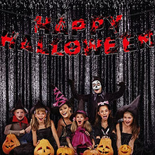 Load image into Gallery viewer, Vanthylit Halloween Banner Happy Halloween Bunting Horror Halloween Decorations for Home Yard Office Party Favor Decor Supplies