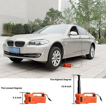 Load image into Gallery viewer, EAMBRITE 12V DC 3 Ton Electric Car Jack Hydraulic with LED Light Car Lift Floor Jack for Car Sedan RV Van SUV Trucks (5.3-13.9 inch)
