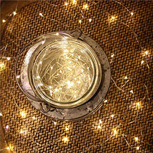 Load image into Gallery viewer, EAMBRITE Fairy Lights 16.4FT 50LT Sync Music String Lights Battery Operated 8 Modes Waterproof for Indoor Outdoor Wedding Bedroom Decor