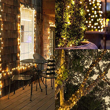 Load image into Gallery viewer, PABIPABI Christmas Tree Lights Warm White, 200 Led Christmas Lights Outdoor, 66ft Waterproof Christmas String Lights Plug in with 8 Modes