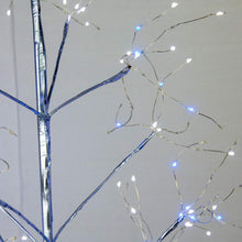 Load image into Gallery viewer, EAMBRITE 5FT Prelit Fairy Tree with 345 led Blue and White Fairy Light Warm White Decor Home Festival Party Christmas Indoor and Outdoor Use