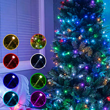 Load image into Gallery viewer, Vanthylit 200 LED RGB String Lights with Green Wire Twinkle Christmas Light Decorations for Indoor and Outdoor Decoration