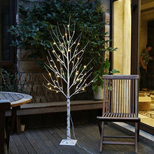 Load image into Gallery viewer, EAMBRITE Warm White LED Tree Light Winter Wedding Home Decorative Tree Light for Indoor and Outdoor Use (5FT Birch Tree Lights)