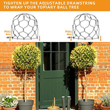 Load image into Gallery viewer, Eambrite 0utdoor Net Lights Battery Operated Waterproof, 84 LEDs Net Christmas Lights Warm White, 8 Modes Mesh Garden Lights for Topiary Ball Tree Holiday Decorations