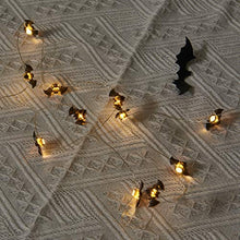 Load image into Gallery viewer, Vanthylit Set of 3 LED Halloween Theme String Lights Battery Operated with 8 Modes Fairy Lights Decorative String Lights for Indoor and Outdoor