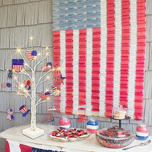 Load image into Gallery viewer, Vanthylit 4th of July Decorations for Home, Fourth of July Decorations for Independence Day Patriotic Table Decorations