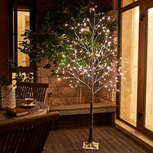 Load image into Gallery viewer, Vanthylit 6FT 288LT Snow Tree with Fairy Lights Warm White for Christmas Party Wedding Holiday Decor