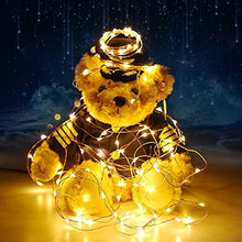 Load image into Gallery viewer, Vanthylit Fairy String Lights Music Sync Battery Operated 50LED Warm White Twinkle Starry Lights with 8 Modes for Indoor Outdoor Home Wedding Party Christmas Holiday Decoration