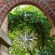 Load image into Gallery viewer, EAMBRITE 16 Inch Led White Birch Wrapped Lighted Twig Stake Starburst with 90LT Warm White LED bulbs for outdoor and indoor use