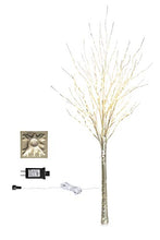 Load image into Gallery viewer, EAMBRITE 6FT LED Champagne Gold Tree with 266LT Fairy Light Lighted Twig Tree for Home Holiday Birthday Wedding Party Decor
