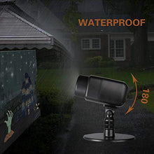 Load image into Gallery viewer, EAMBRITE Animated Halloween Projector Lights with Music Waterproof Landscape Projector Lights Decoration for Hallowmas Outdoor Indoor Use
