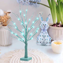 Load image into Gallery viewer, EAMBRITE 24” Blue Easter Tree Battery Powered
